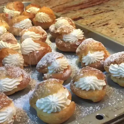 How to store profiteroles